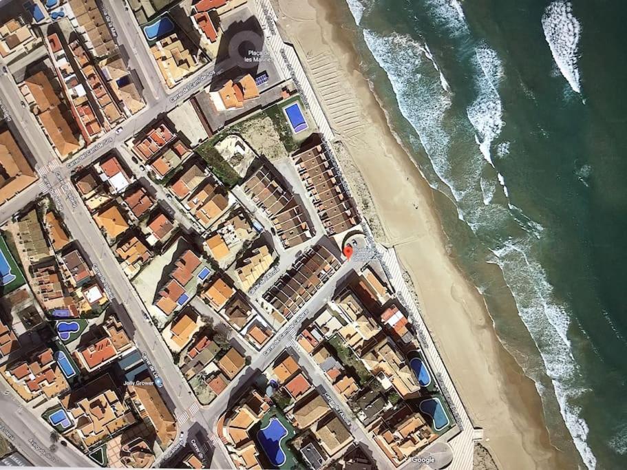Beachfront House, Valencia, Wifi, Paddle Surf Board, Incredible Views 苏埃卡 外观 照片