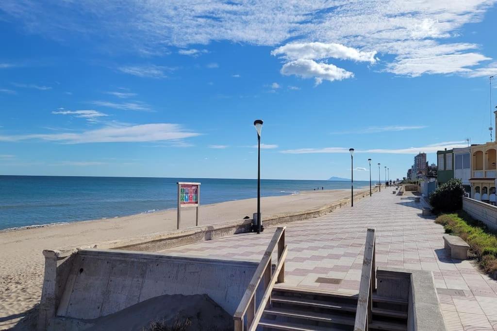 Beachfront House, Valencia, Wifi, Paddle Surf Board, Incredible Views 苏埃卡 外观 照片